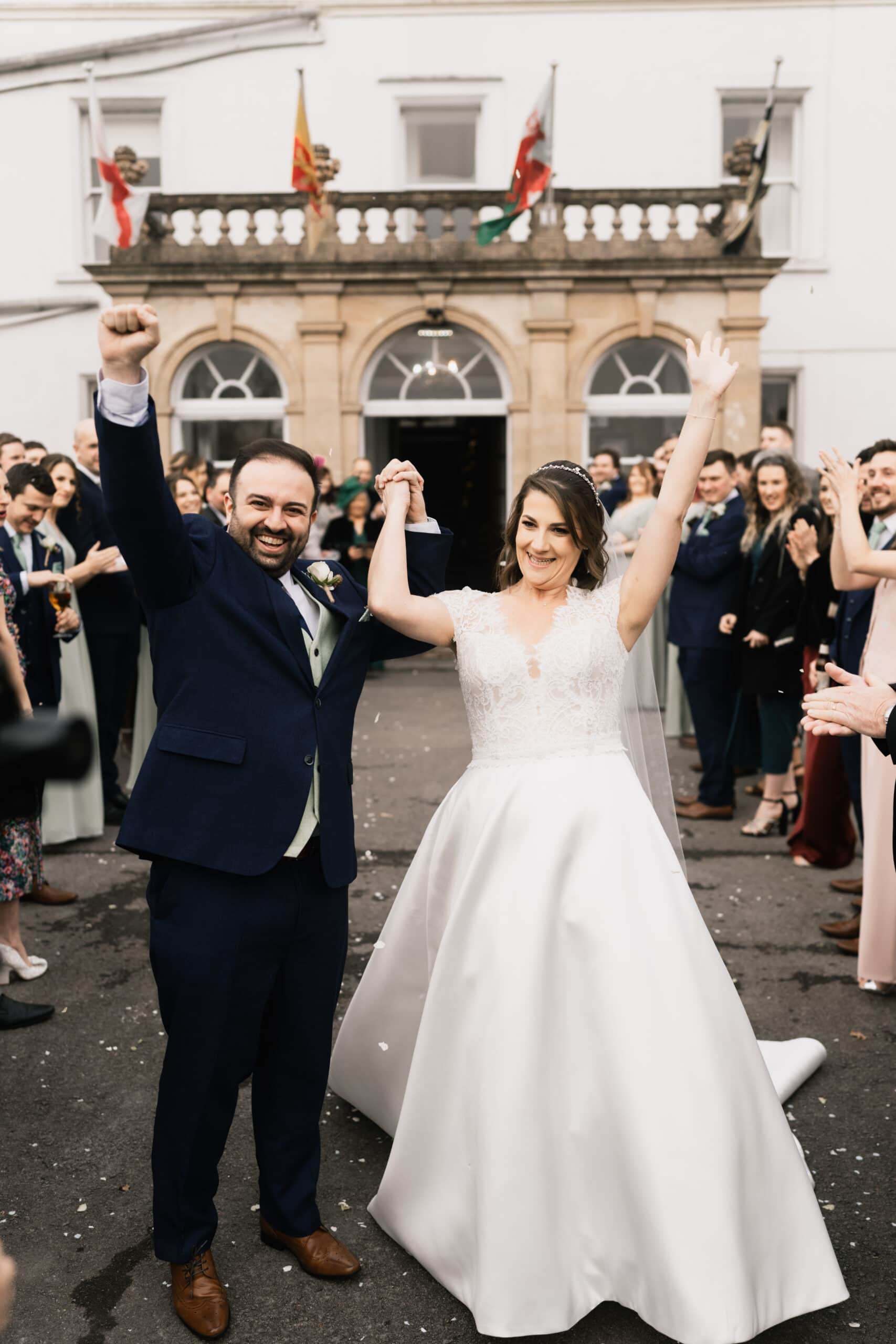 Bridgend Wedding | Bridgend Wedding Photographer | Bride and Groom at Cout Colman | Court Colman Manor